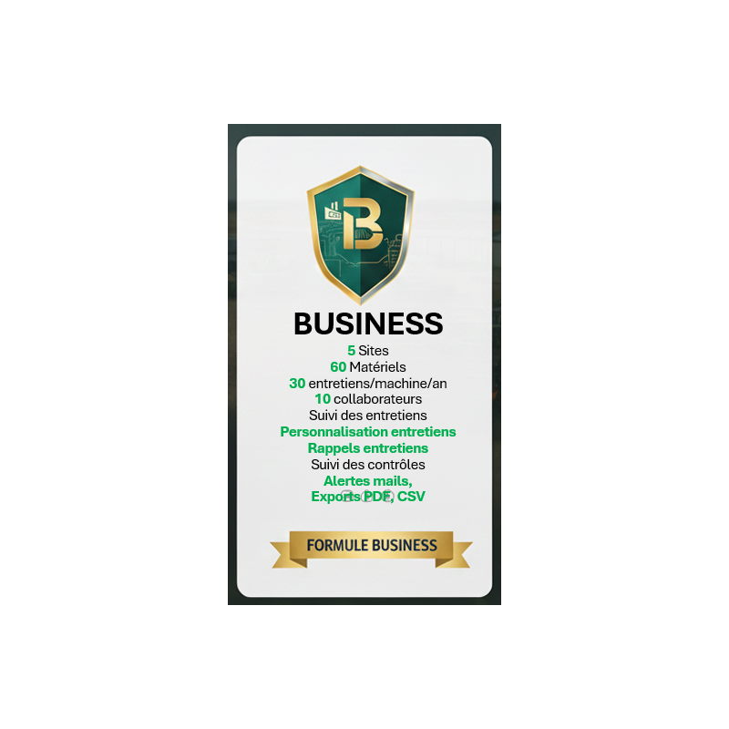 Offre Business Agrimaintenance.com