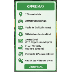 Offre Max Agrimaintenance.com