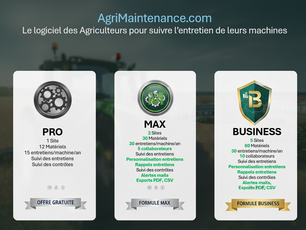 Les Offres Agrimaintenance.com